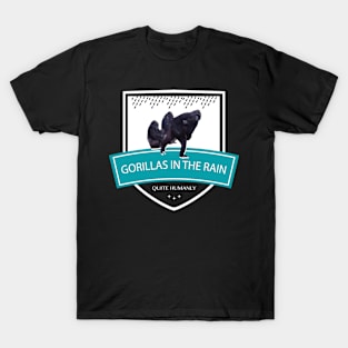 Rainfall Zoo Gorillas In The Rain T-Shirt